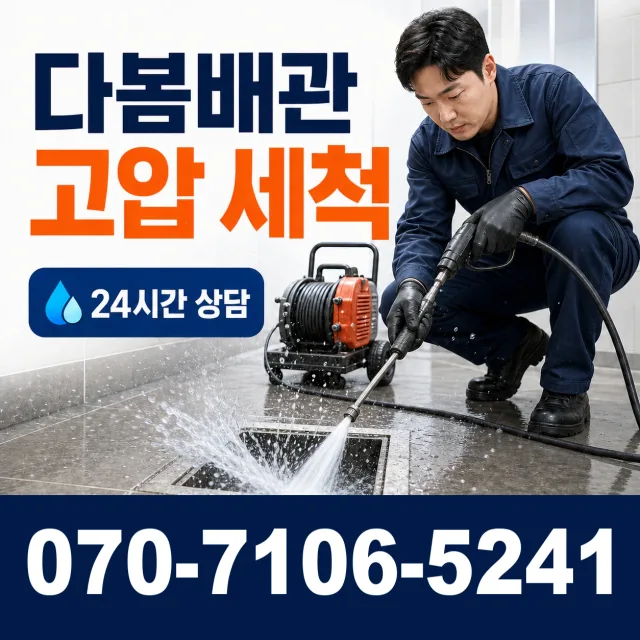 강원 철원군 동송읍 금연길 배관청소 상담 이미지 4